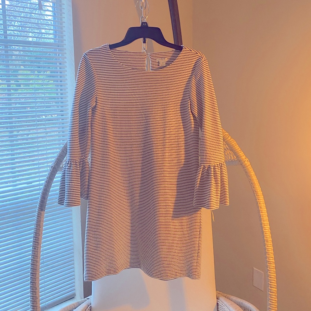 Striped J Crew dress